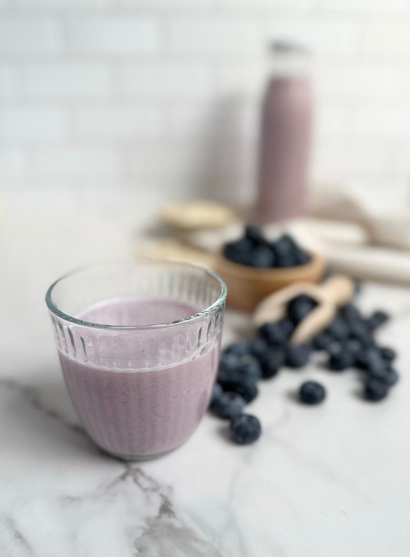 Blaubeermilch