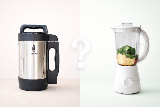 Växtmjölkmaskin eller mixer: vad är bäst?