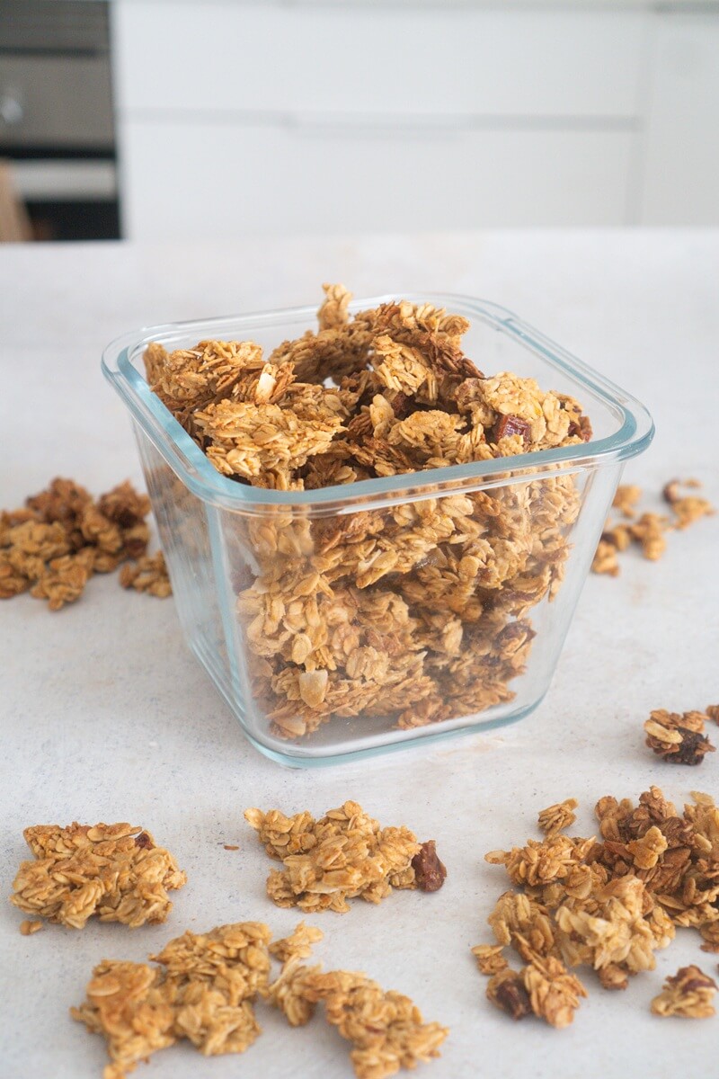 Orangen-Ingwer-Granola