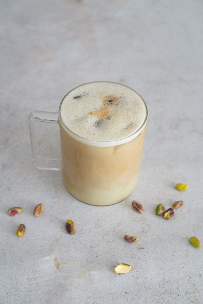 Iced Pistachio Latte
