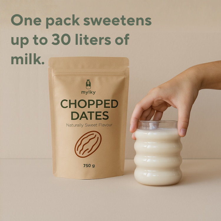 Mylky gehackte Datteln