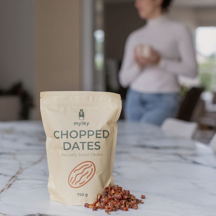 Mylky gehackte Datteln